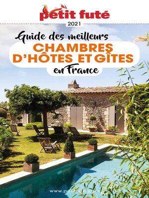 cover image of LES MEILLEURES CHAMBRES D'HÔTES 2021 Petit Futé